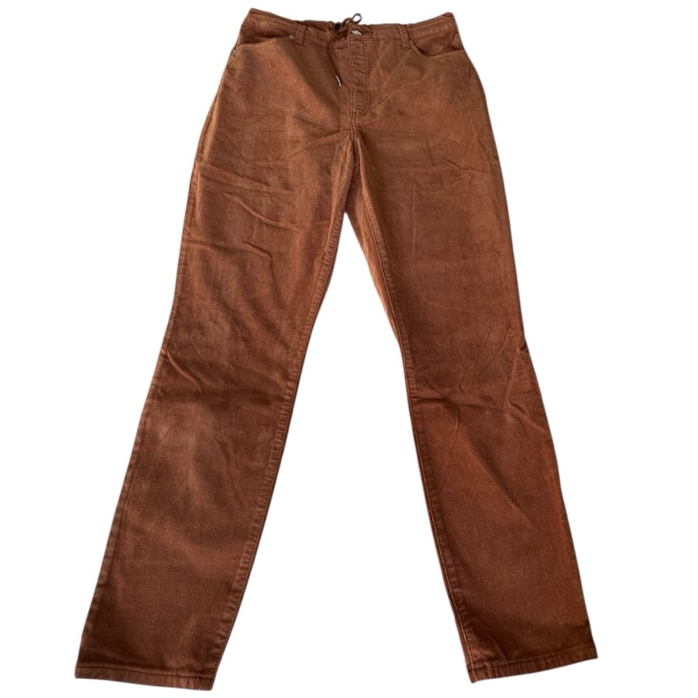 Juicy Couture Newport Corduroy Skinny Pants Ginger Size 31 NWT
